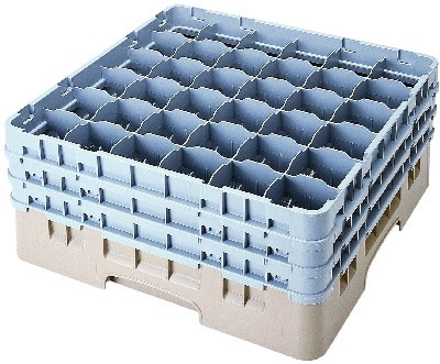 Gläserkorb 36 Fächer 500 x 500 x 143 mm